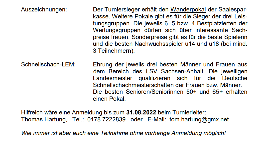 Ausschreibung 2